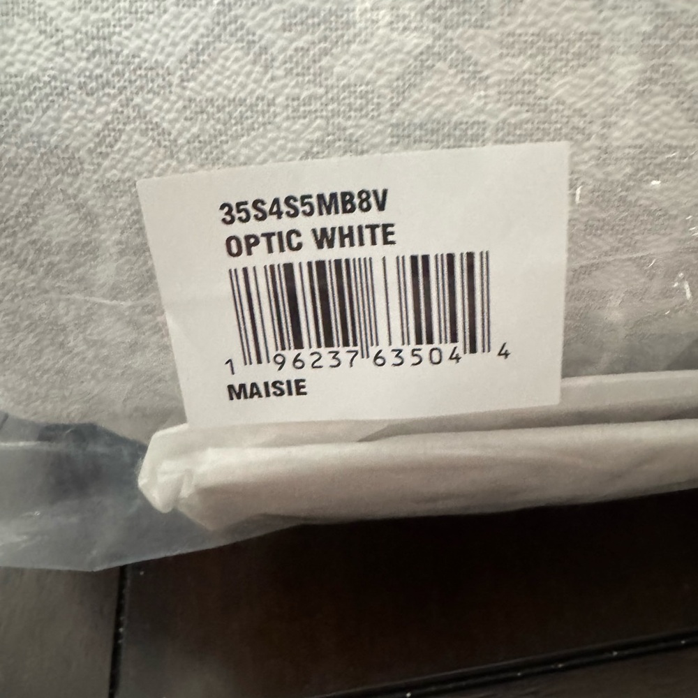 White Monogram Backpack - image 4